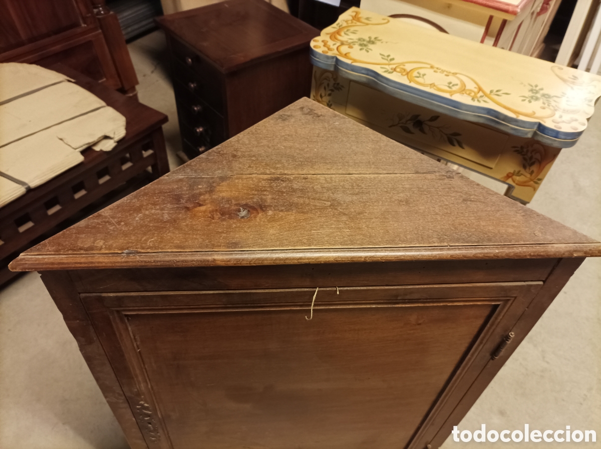 Antig&uuml;edades: Rinconera. Confitiere. Mueble de esquina - Foto 16
