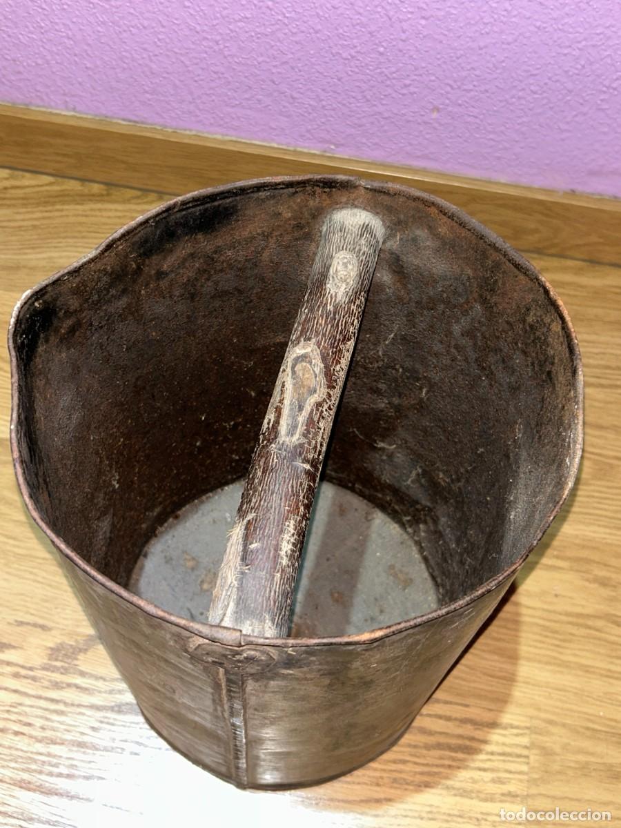 Antig&uuml;edades: ANTIGUO BOTE MEDIDA DE HOJALATA - Foto 6