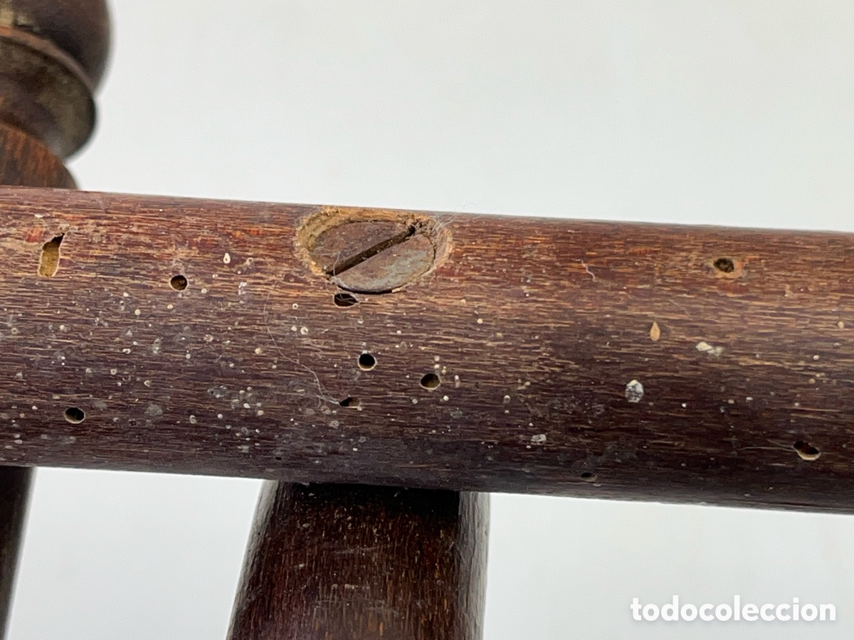 Antig&uuml;edades: Percha estilo Thonet 4 brazos - 71,40 cm de largo - Foto 13