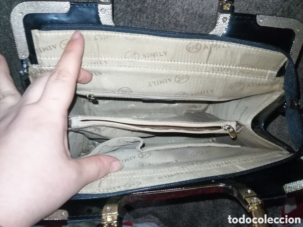Antig&uuml;edades: Bolso de mano Aimily - Foto 7