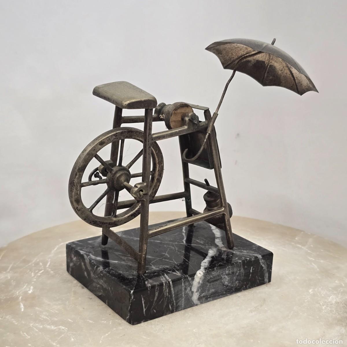 Antig&uuml;edades: Figura rueda de afilador - Foto 3