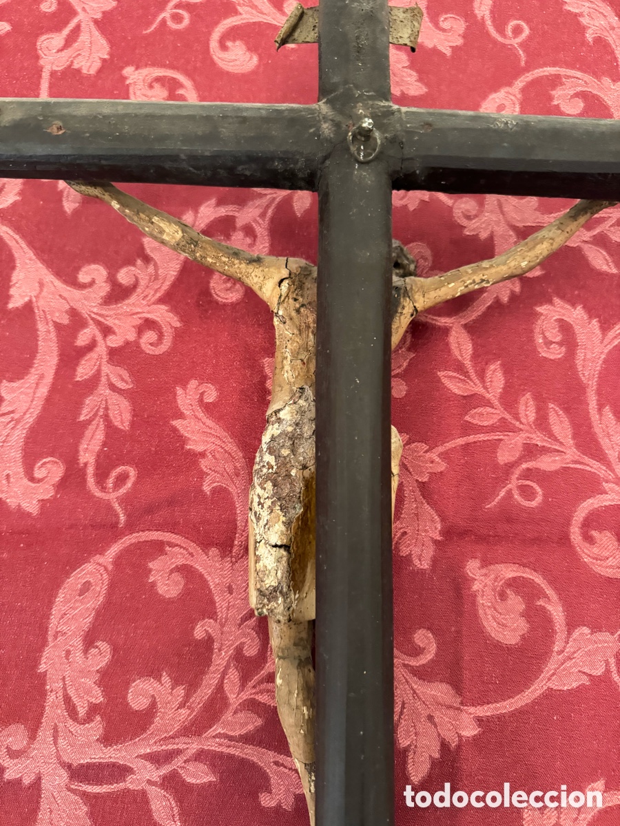 Antig&uuml;edades: Crucificado del Siglo XVII - Foto 12