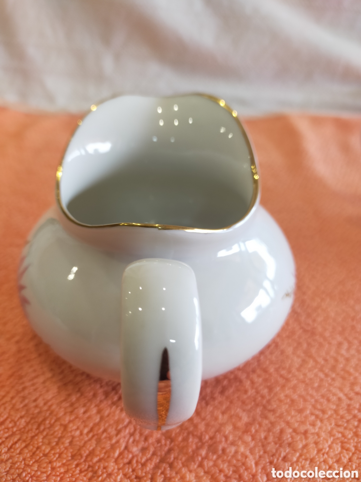 Antig&uuml;edades: Lechera de porcelana Bidasoa - Foto 3