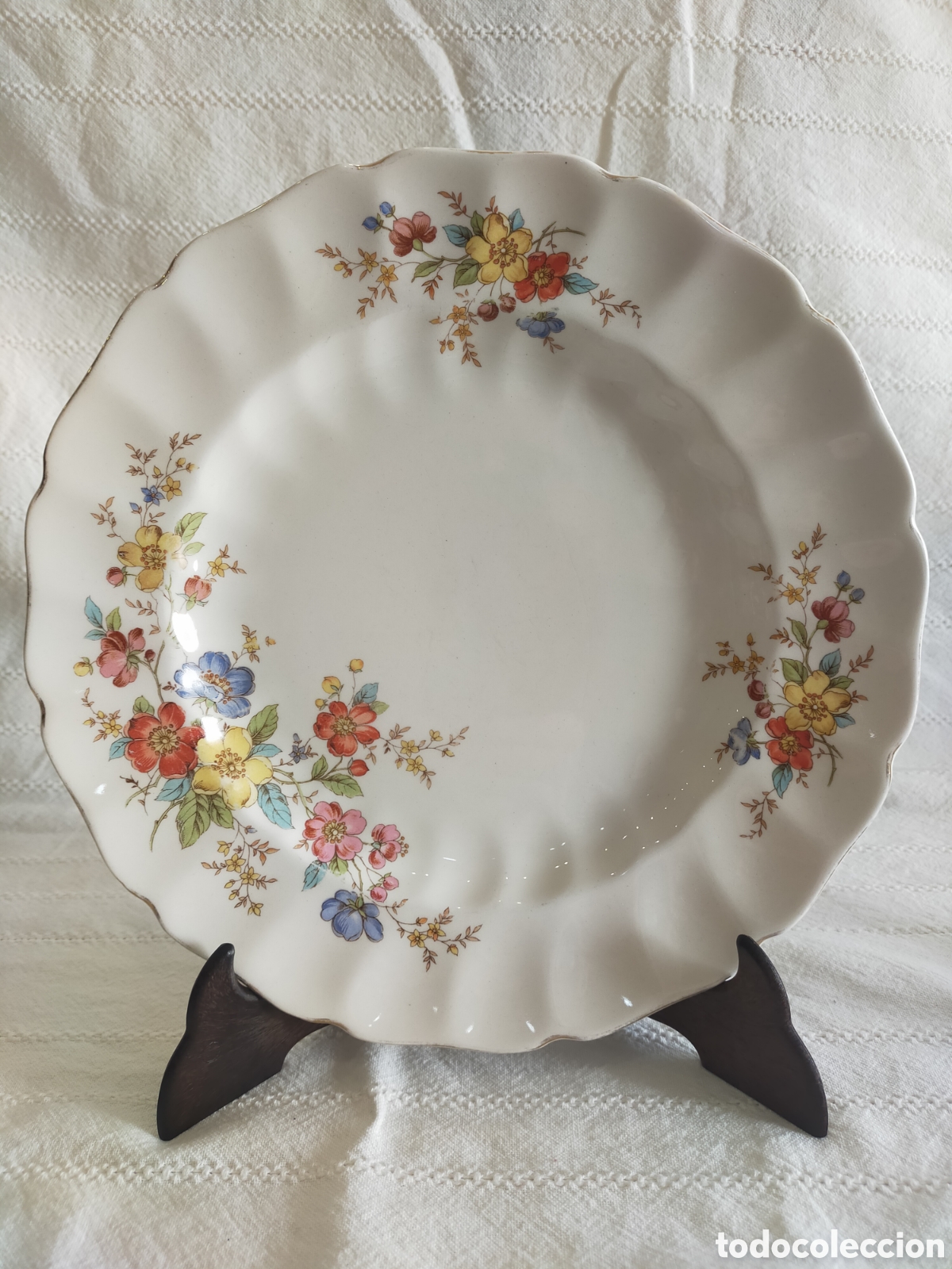 Antig&uuml;edades: Plato de porcelana Inglesa - Foto 1