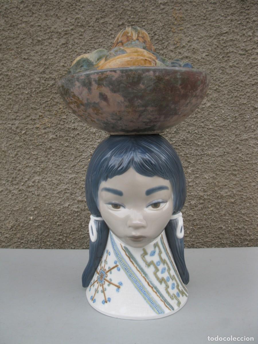 Antig&uuml;edades: BUSTO GRAN TAMA&Ntilde;O DE LLADR&Oacute;. - Foto 1