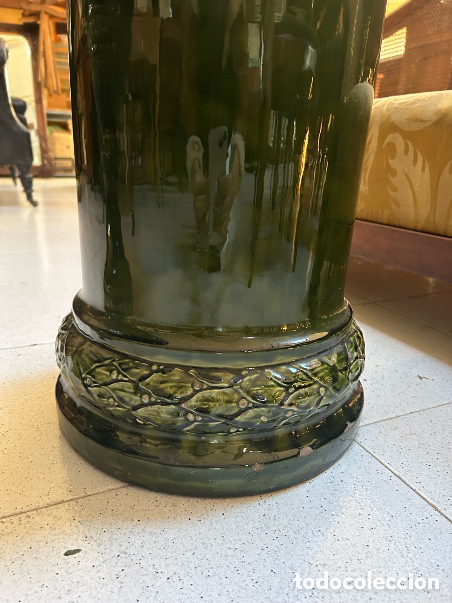 Antig&uuml;edades: Jarr&oacute;n con peana, finales S.XIX - Foto 10