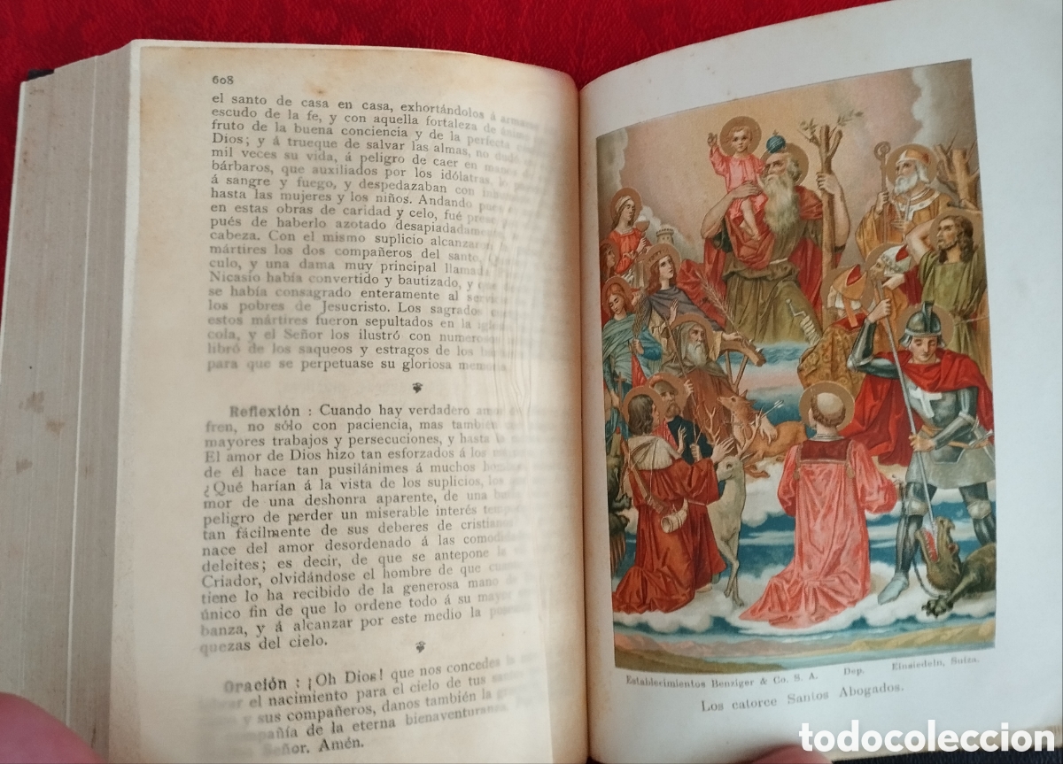 Antig&uuml;edades: Flos Sanctorum 1901. - Foto 3