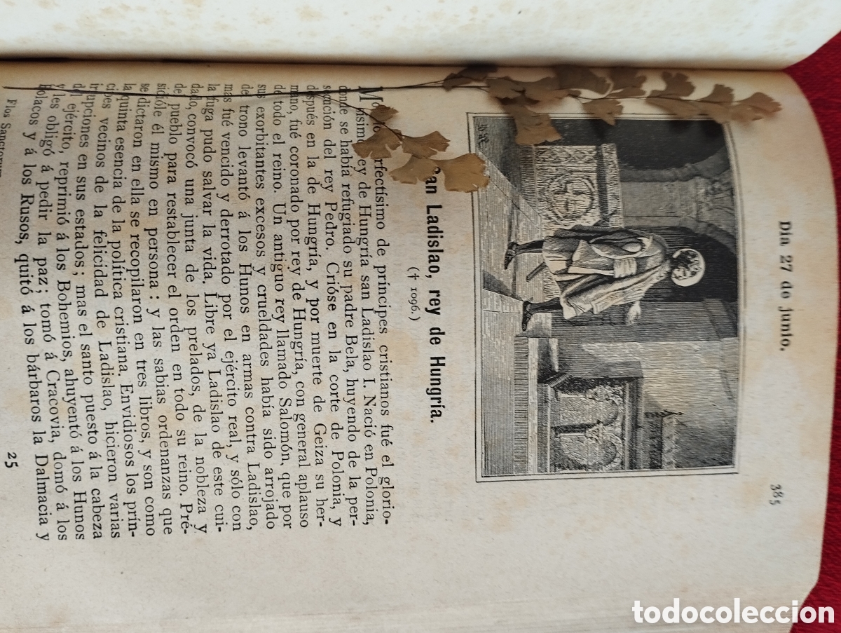 Antig&uuml;edades: Flos Sanctorum 1901. - Foto 5