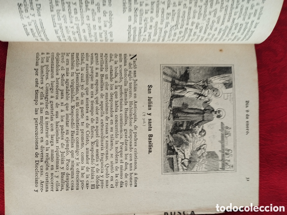 Antig&uuml;edades: Flos Sanctorum 1901. - Foto 10