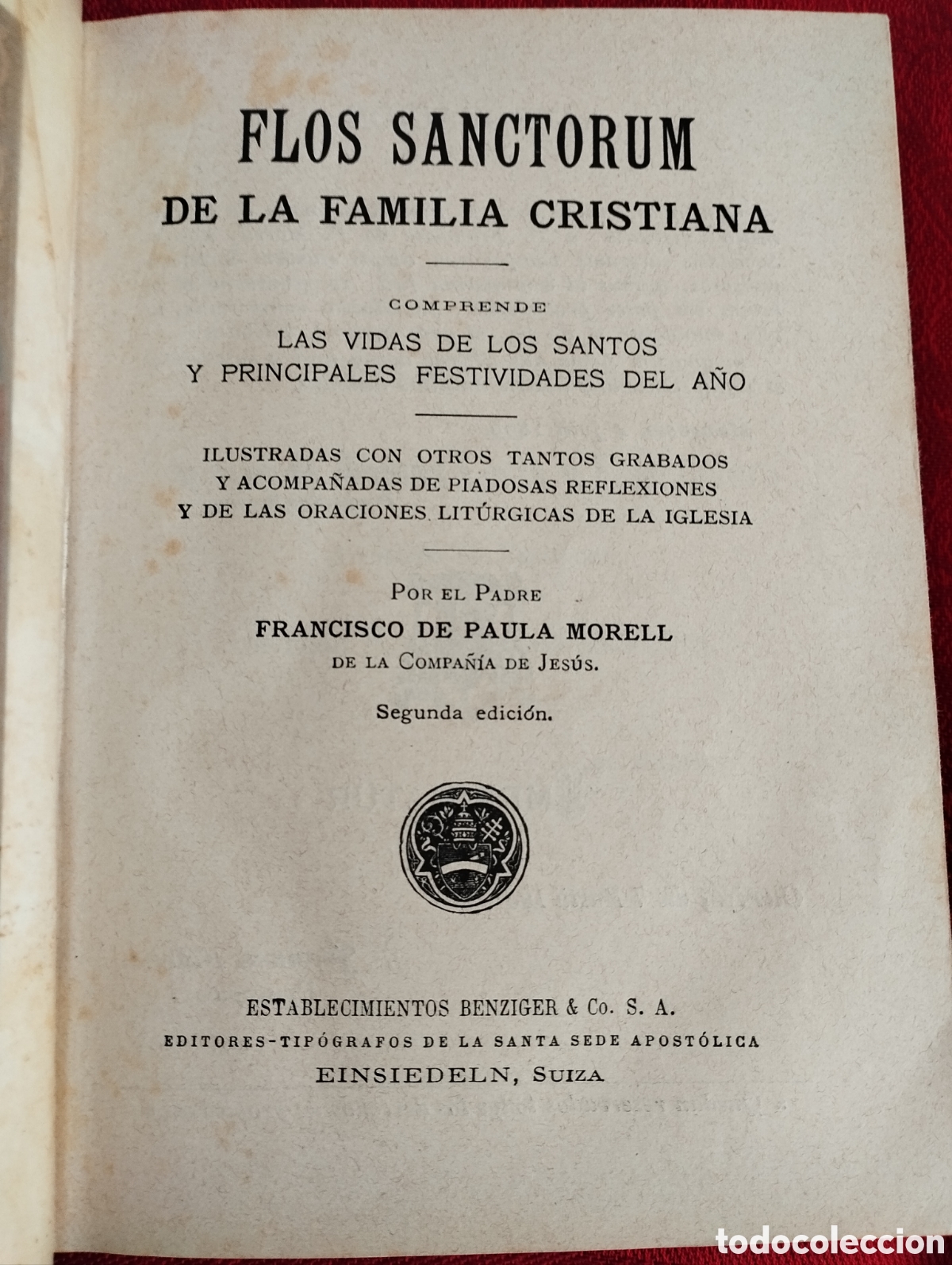 Antig&uuml;edades: Flos Sanctorum 1901. - Foto 11