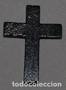 Antig&uuml;edades: SENCILLA CRUZ PECTORAL DE MADERA - Foto 1