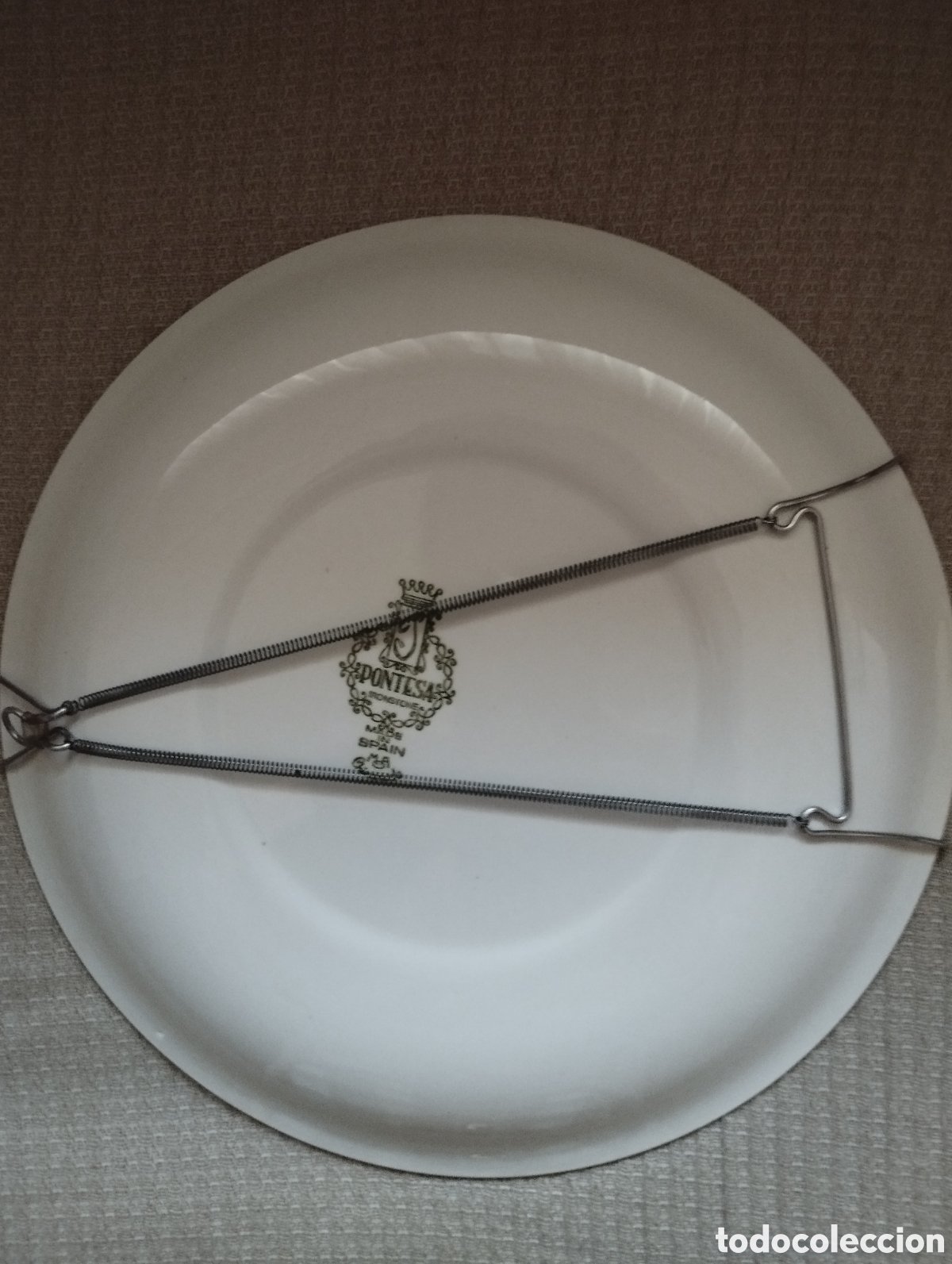 Antig&uuml;edades: PLATO PORCELANA COMPARSA ZINGAROS DE ELDA - Foto 3