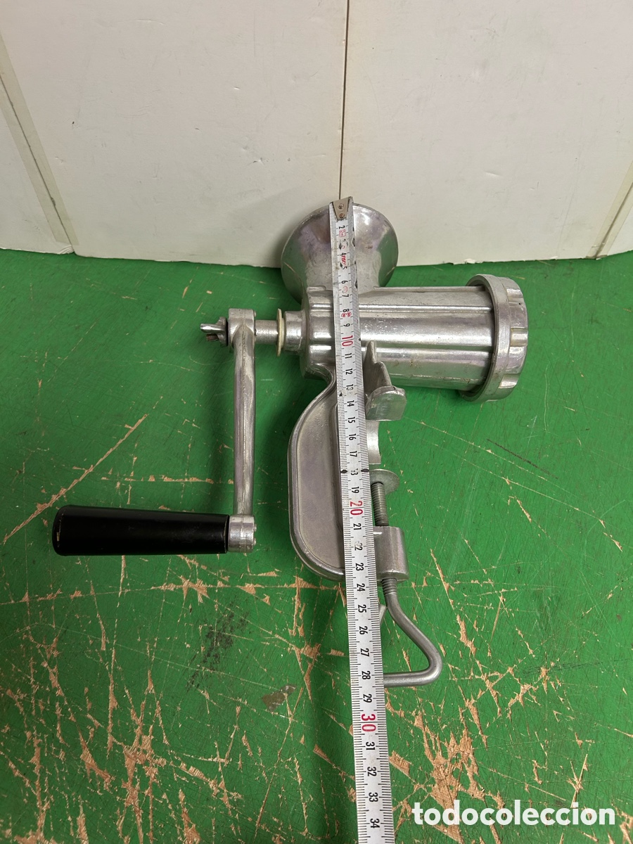 Antig&uuml;edades: PICADORA DE CARNE NUEVA - Foto 2