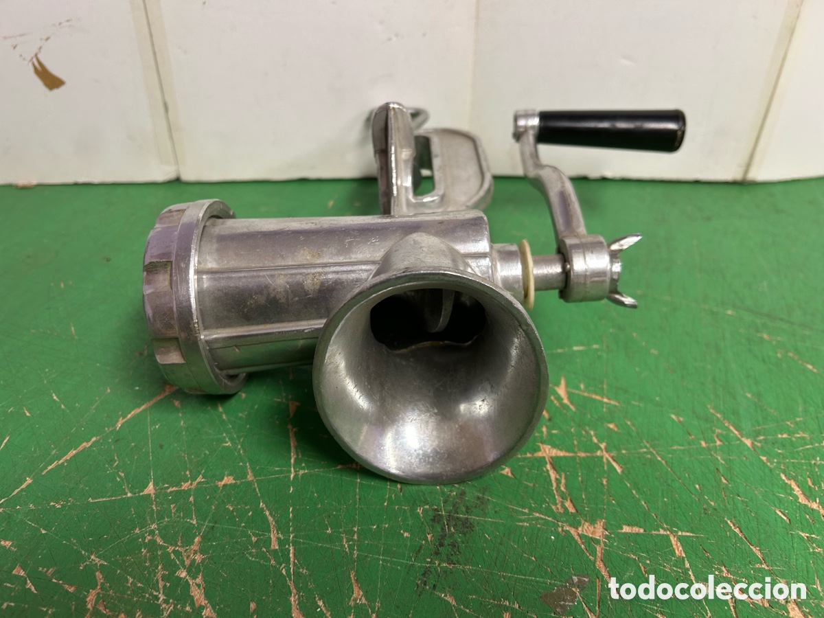 Antig&uuml;edades: PICADORA DE CARNE NUEVA - Foto 5