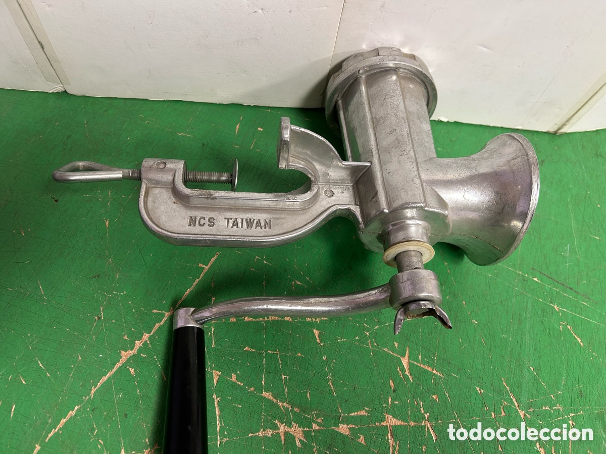 Antig&uuml;edades: PICADORA DE CARNE NUEVA - Foto 7