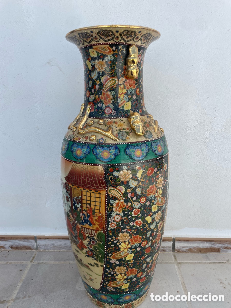 Antig&uuml;edades: Jarr&oacute;n chino antiguo grande. - Foto 3