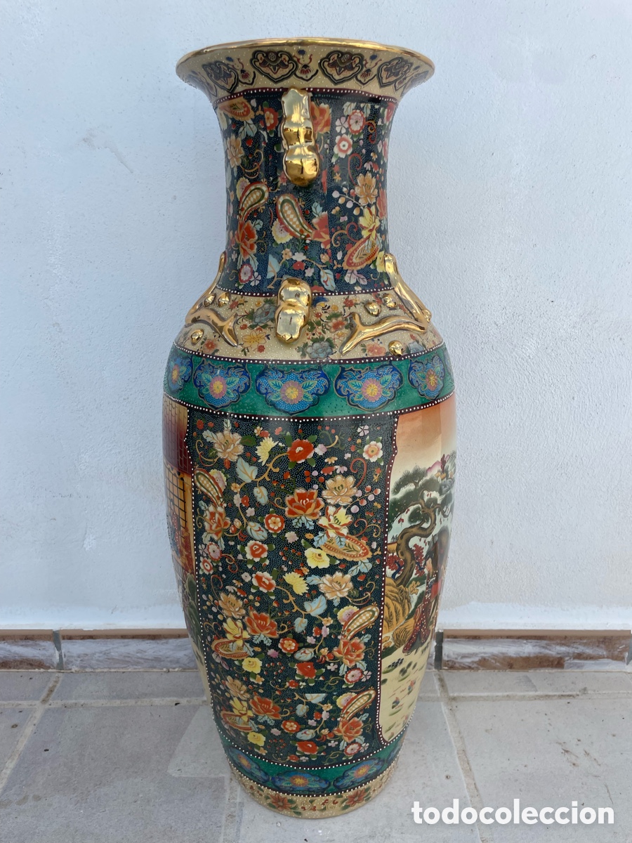 Antig&uuml;edades: Jarr&oacute;n chino antiguo grande. - Foto 5