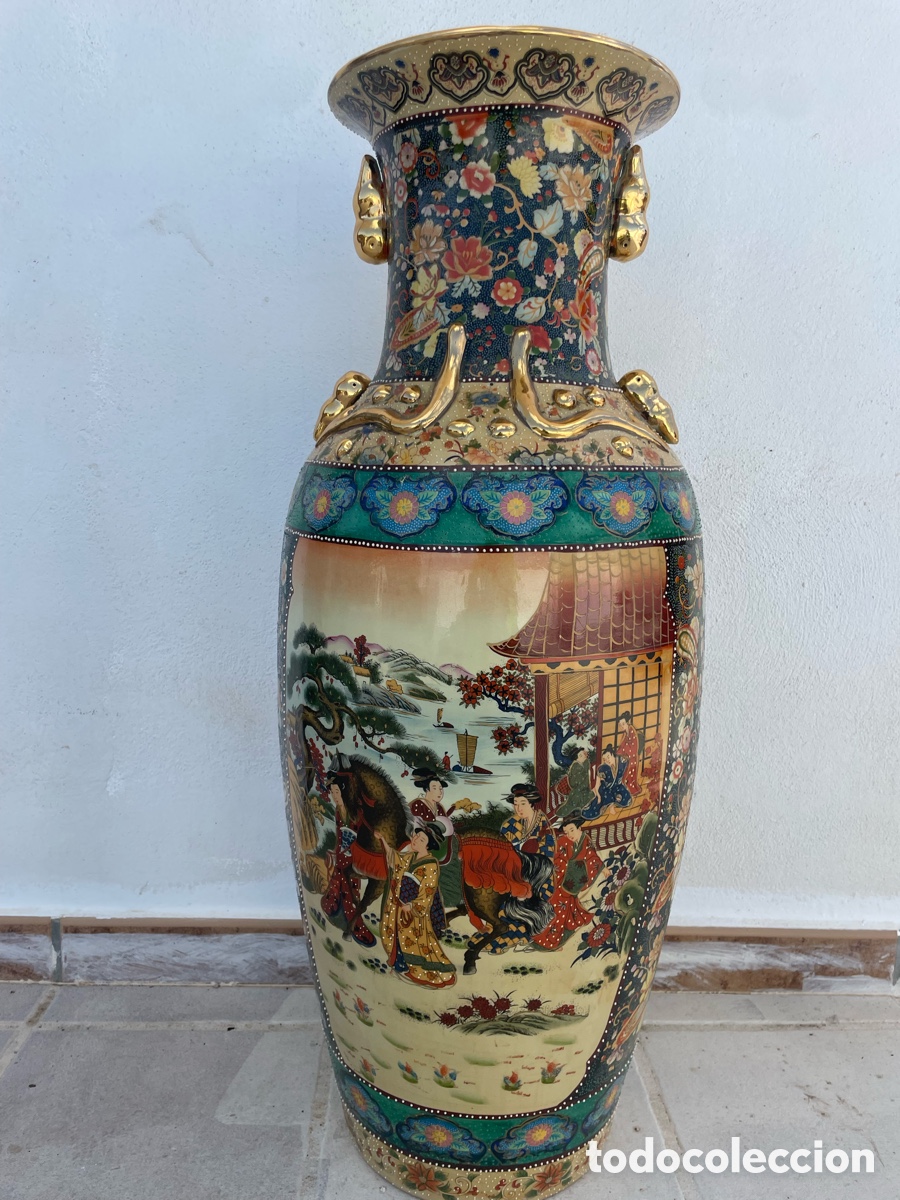 Antig&uuml;edades: Jarr&oacute;n chino antiguo grande. - Foto 6
