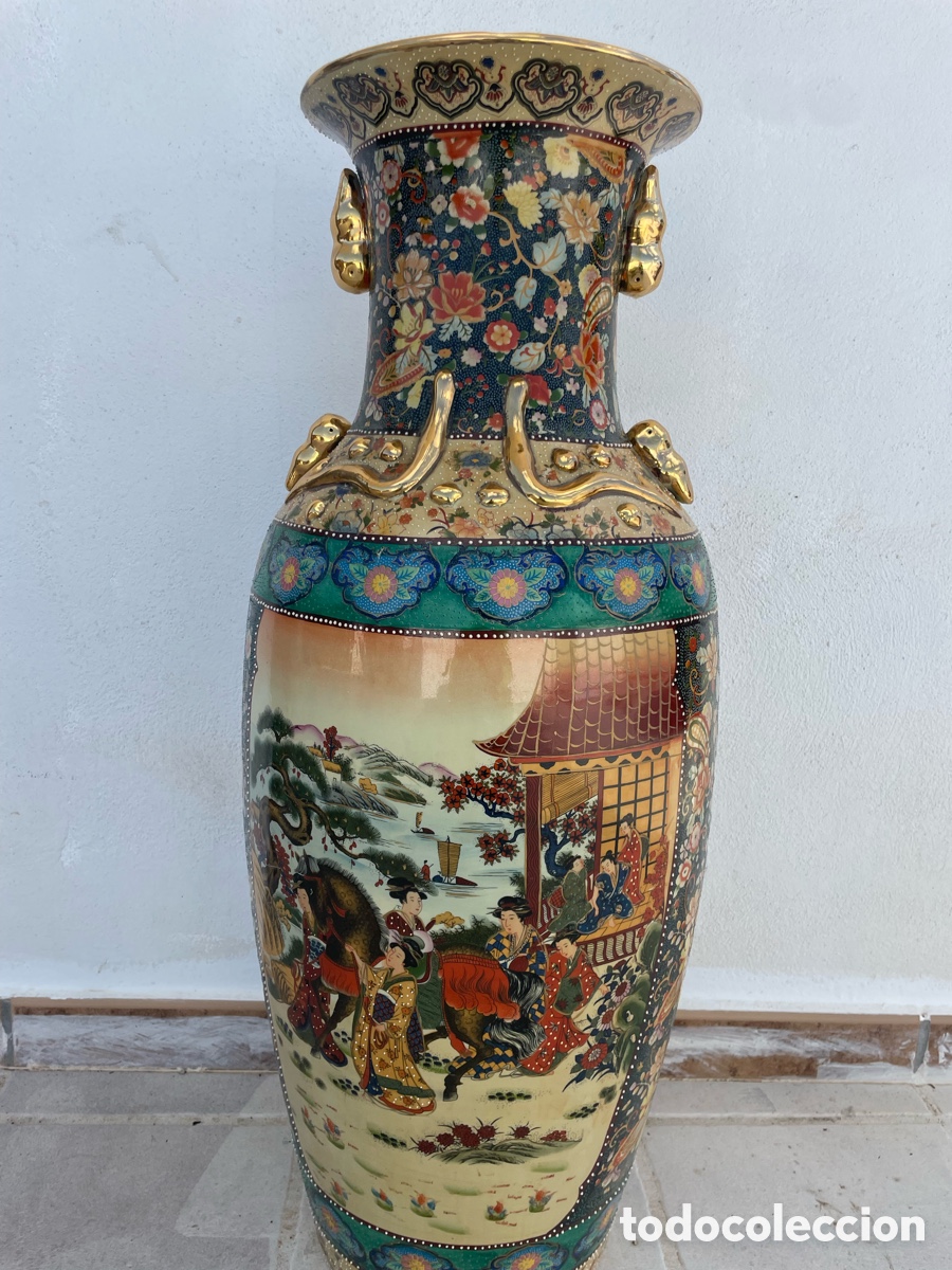 Antig&uuml;edades: Jarr&oacute;n chino antiguo grande. - Foto 7