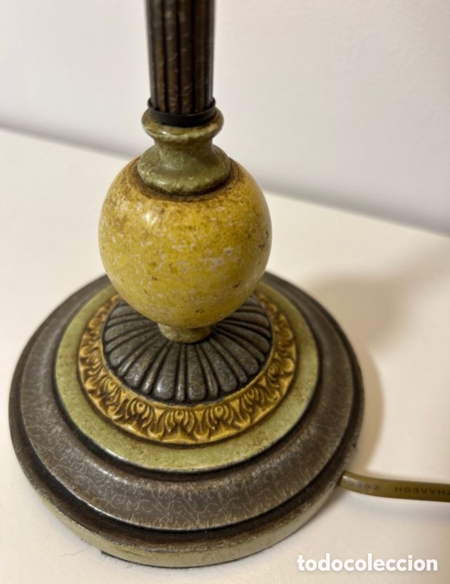 Antig&uuml;edades: L&aacute;mpara de mesa vintage - Foto 2