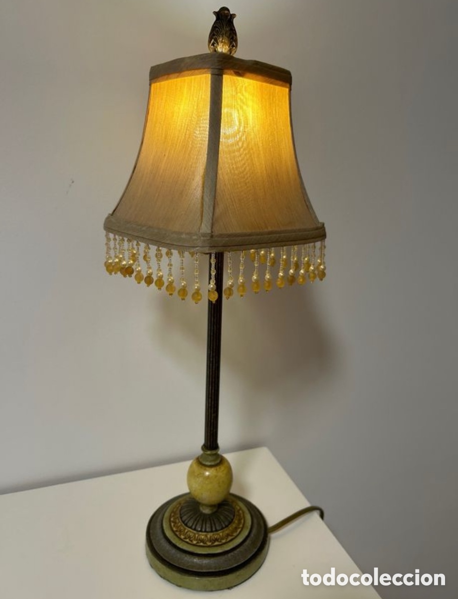 Antig&uuml;edades: L&aacute;mpara de mesa vintage - Foto 1