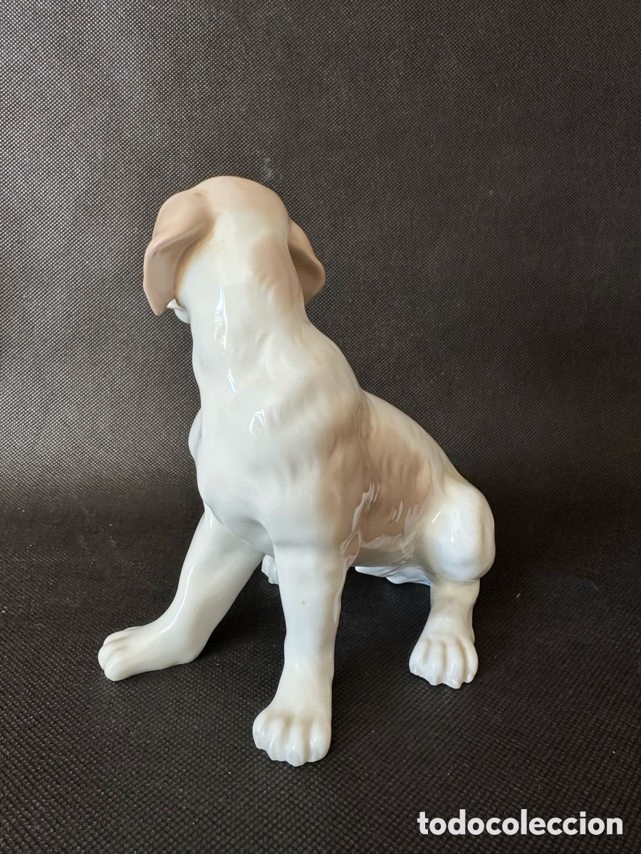 Antig&uuml;edades: Perro de cer&aacute;mica Nao by Lladr&oacute;. - Foto 4