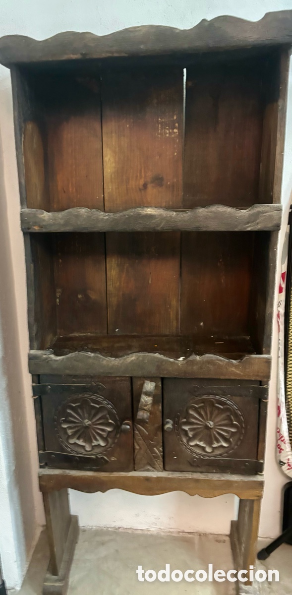 Antig&uuml;edades: Mueble antiguo de nogal, 1800 - Foto 3