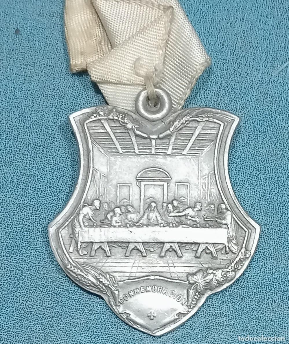 Antig&uuml;edades: MEDALLA 1907 JUEVES EUCARISTICOS - Foto 3