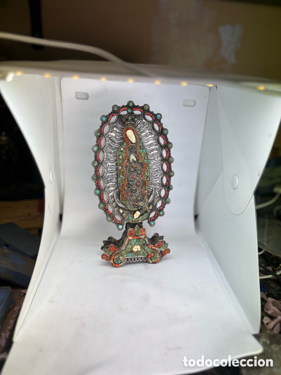 Antig&uuml;edades: &rdquo;Virgen de Guadalupe&rdquo;. M&eacute;xico. - Foto 3