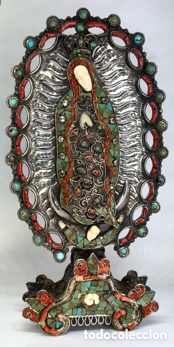 Antig&uuml;edades: &rdquo;Virgen de Guadalupe&rdquo;. M&eacute;xico. - Foto 4