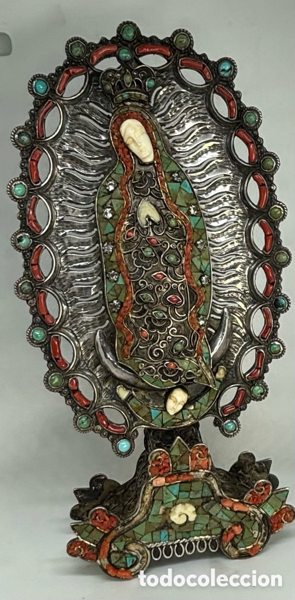 Antig&uuml;edades: &rdquo;Virgen de Guadalupe&rdquo;. M&eacute;xico. - Foto 5