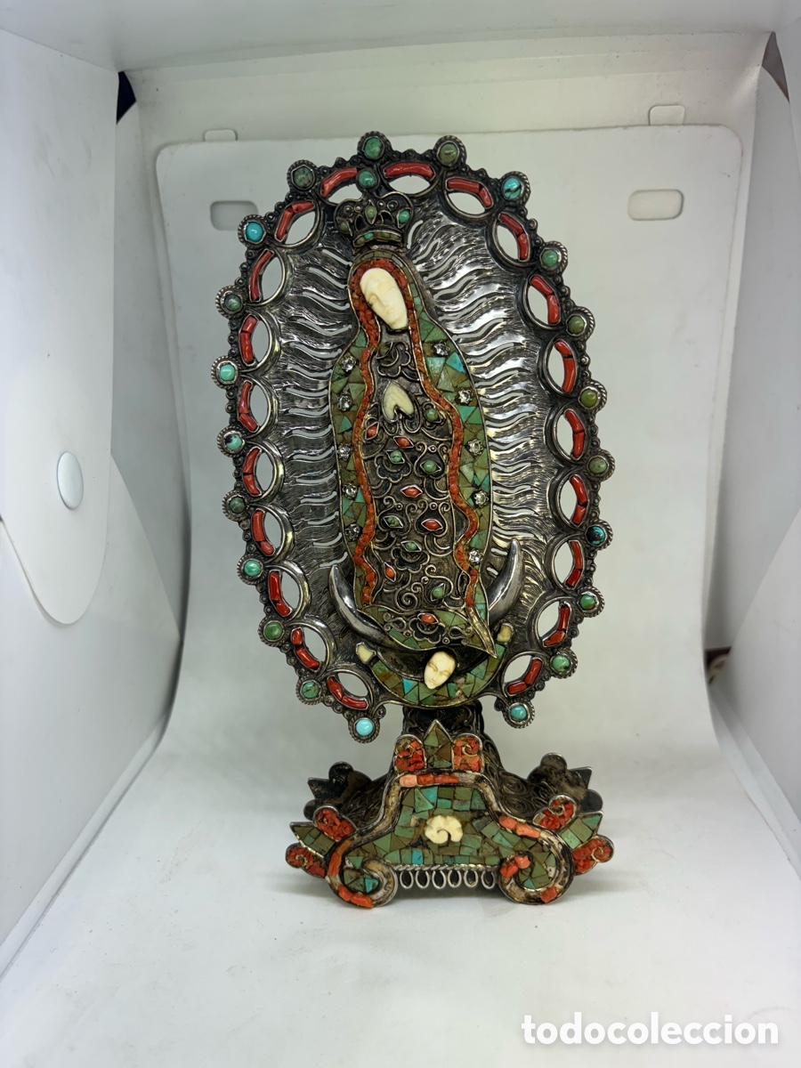 Antig&uuml;edades: &rdquo;Virgen de Guadalupe&rdquo;. M&eacute;xico. - Foto 6