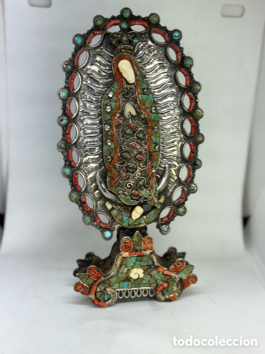 Antig&uuml;edades: &rdquo;Virgen de Guadalupe&rdquo;. M&eacute;xico. - Foto 7
