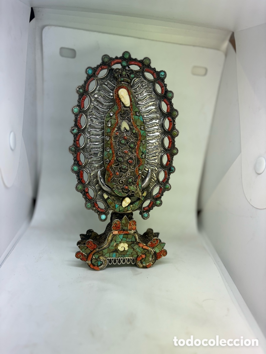 Antig&uuml;edades: &rdquo;Virgen de Guadalupe&rdquo;. M&eacute;xico. - Foto 8