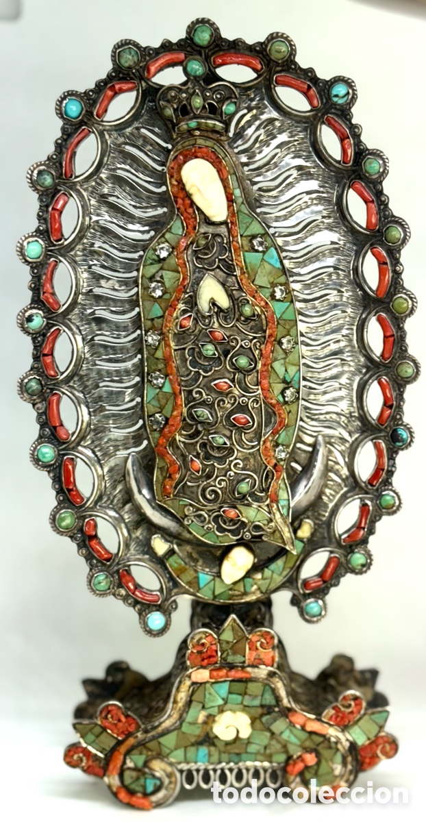 Antig&uuml;edades: &rdquo;Virgen de Guadalupe&rdquo;. M&eacute;xico. - Foto 1