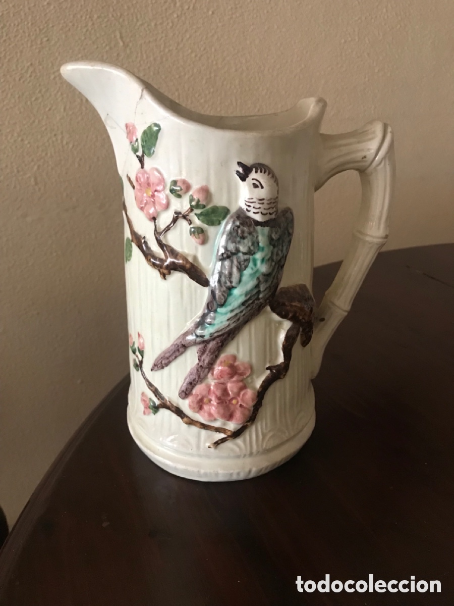 Antig&uuml;edades: Jarro de porcelana antiguo - Foto 2