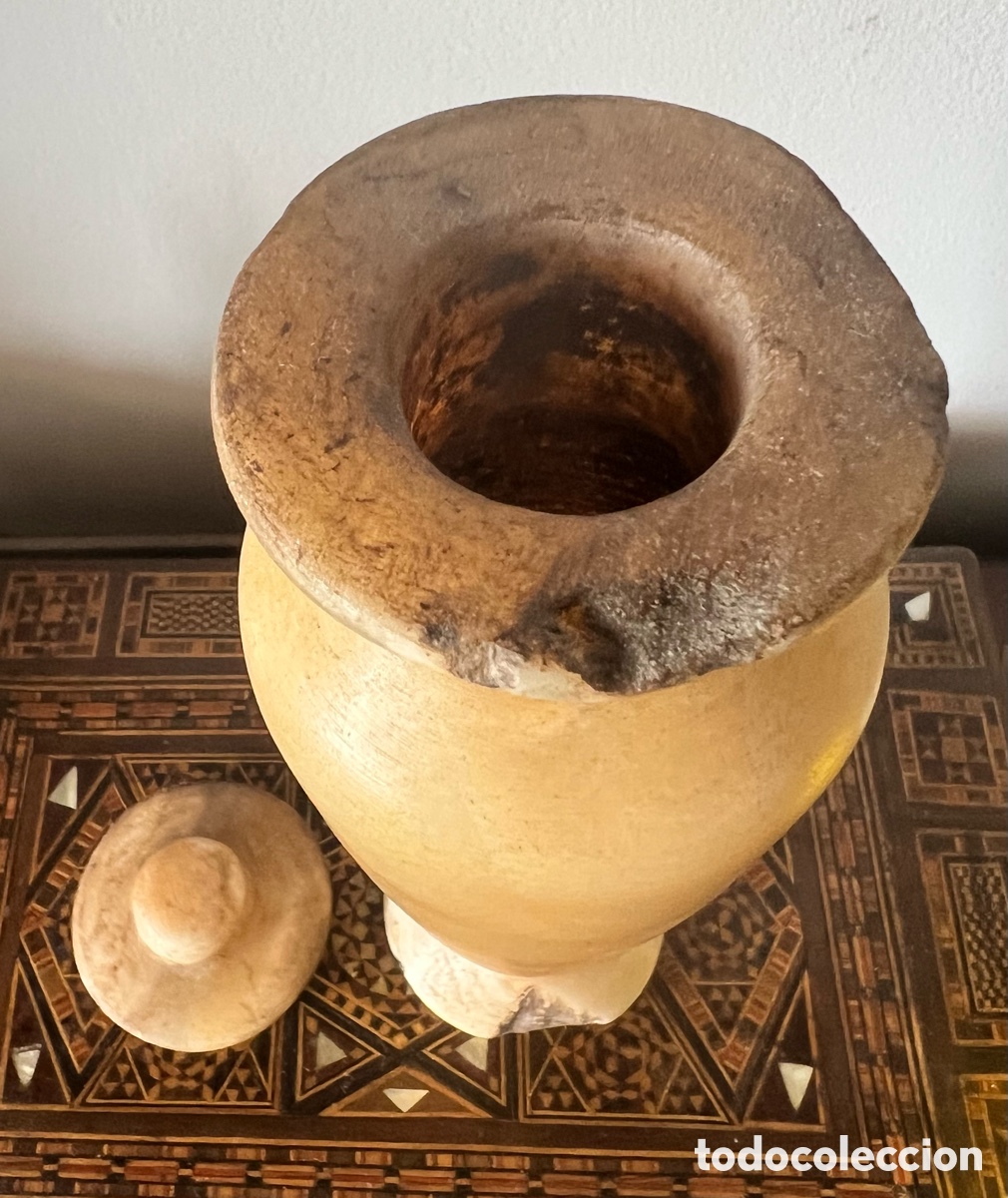 Antig&uuml;edades: Vaso de libaciones tebano - Foto 6