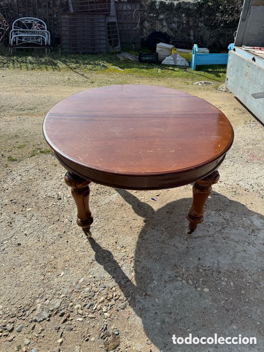 Antig&uuml;edades: Gran mesa de comedor inglesa - Foto 1