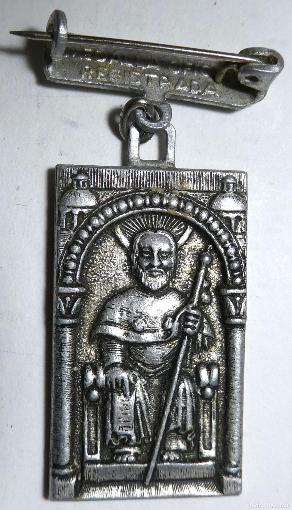 Antig&uuml;edades: Broche A&ntilde;o Santo Compostelano 1971 - Foto 1