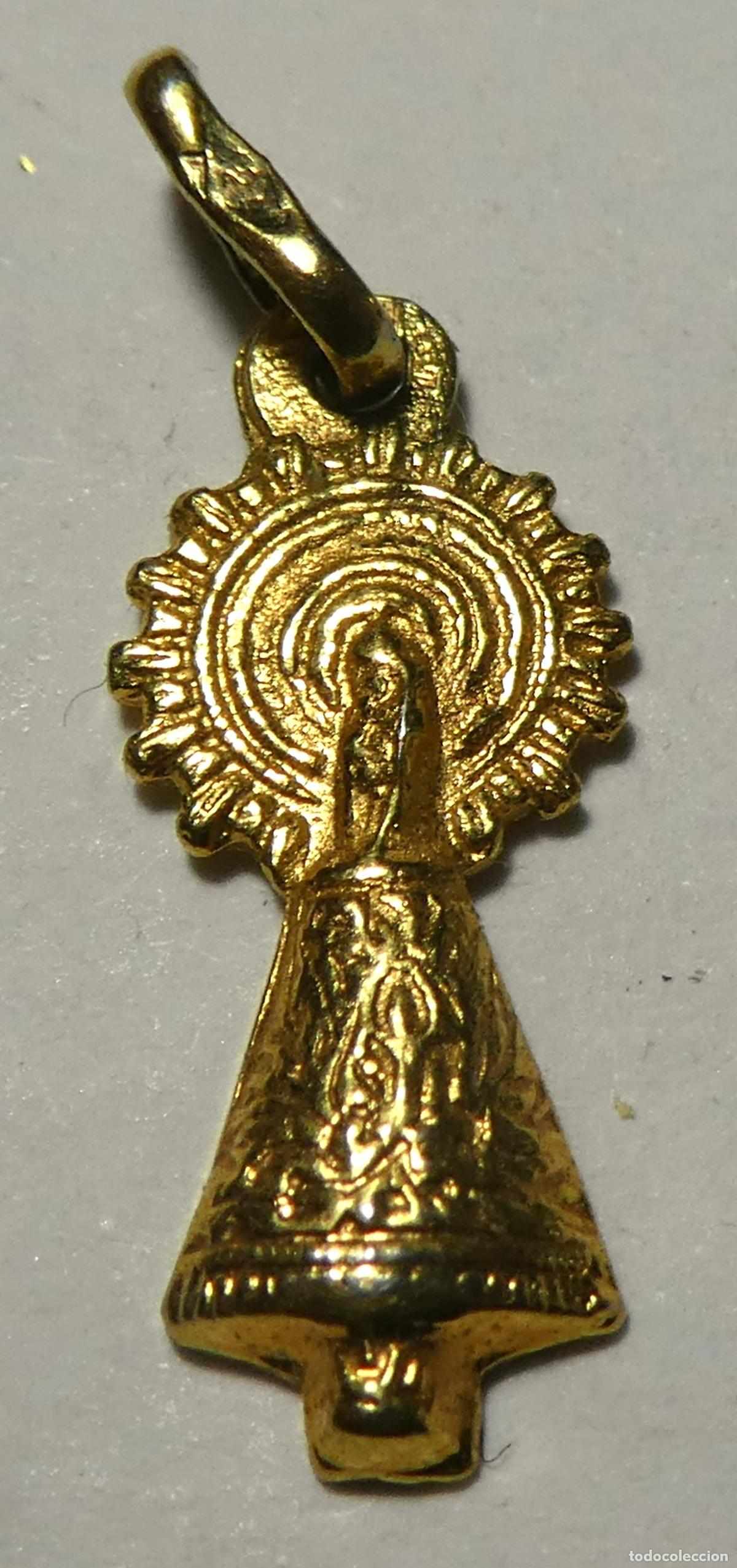 Antig&uuml;edades: Medalla de la virgen del Pilar - Foto 1