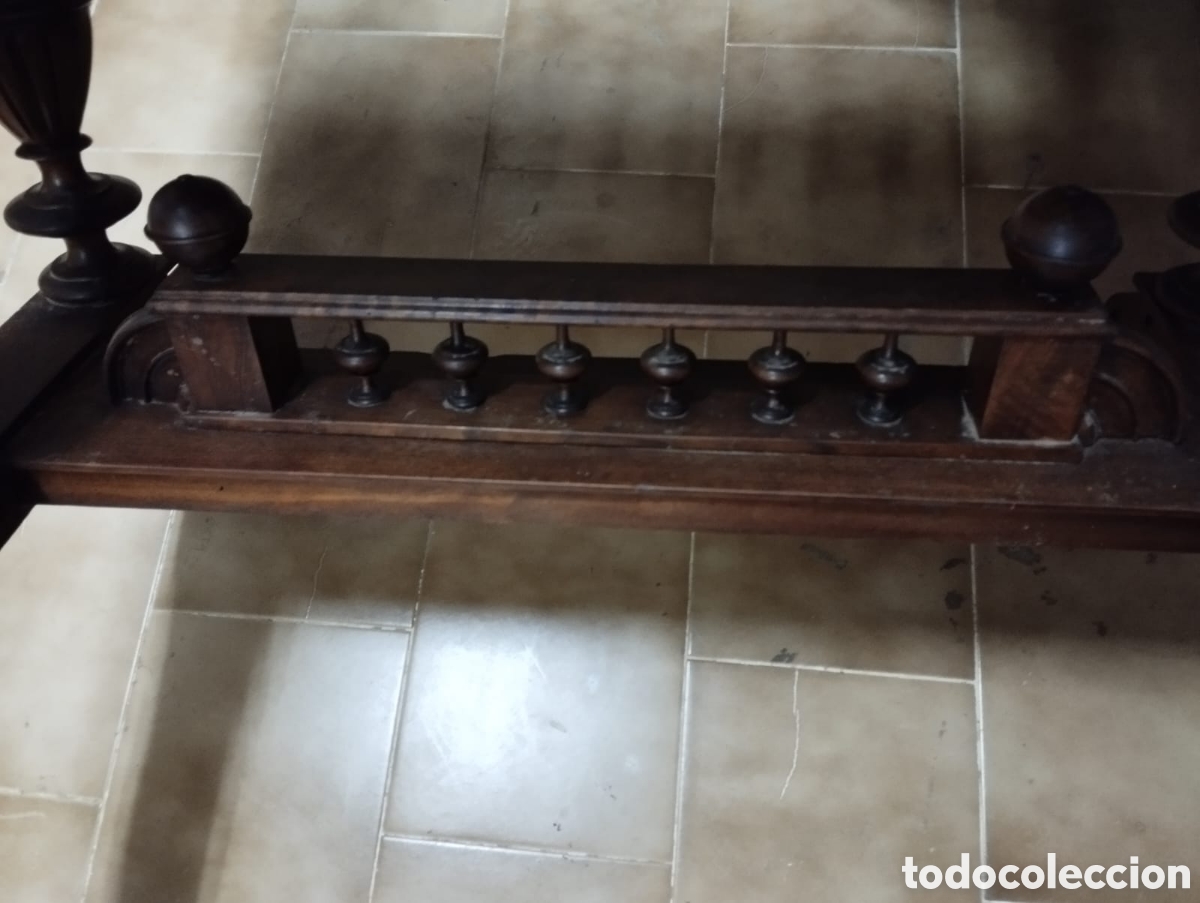Antig&uuml;edades: Antigua mesa auxiliar - Foto 5