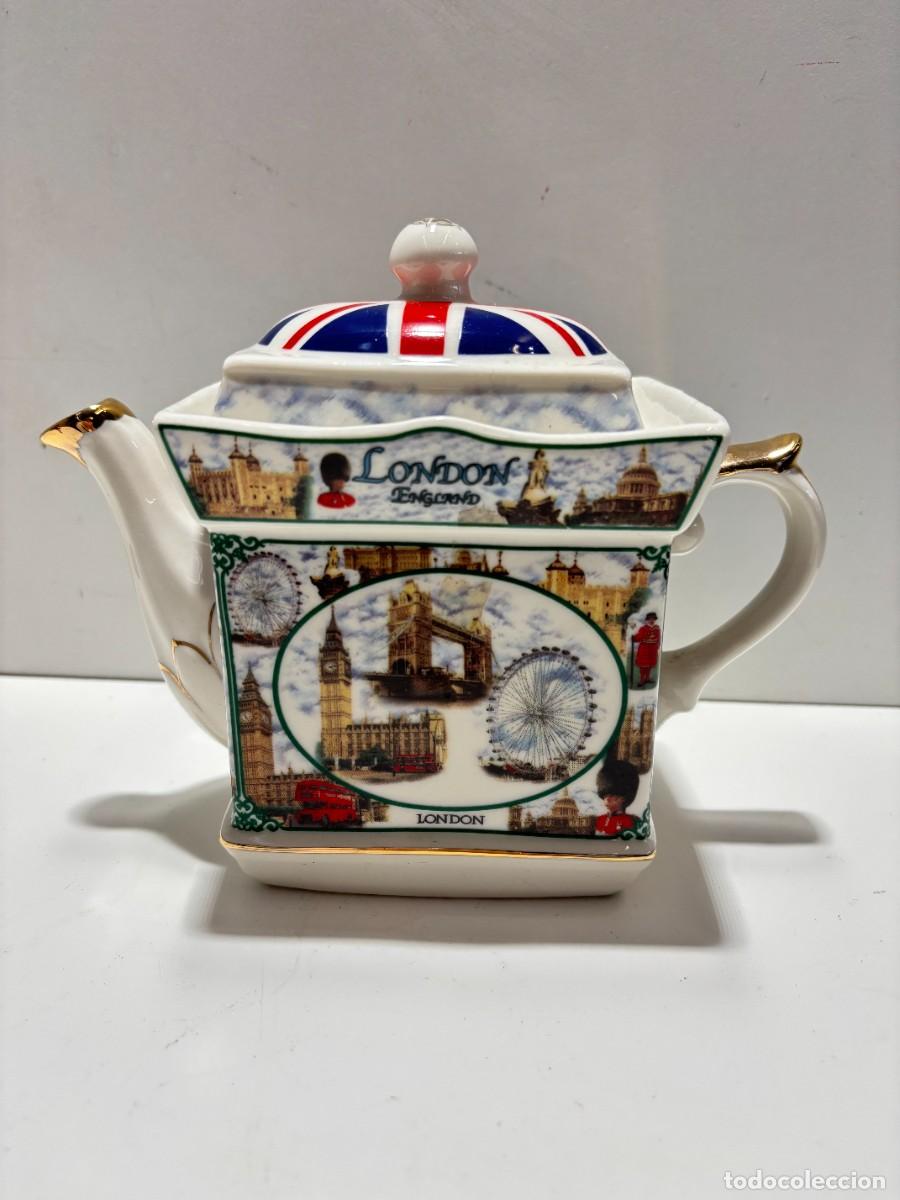 Antig&uuml;edades: .JARRA-TETERA PORCELANA INGLESA - Foto 1