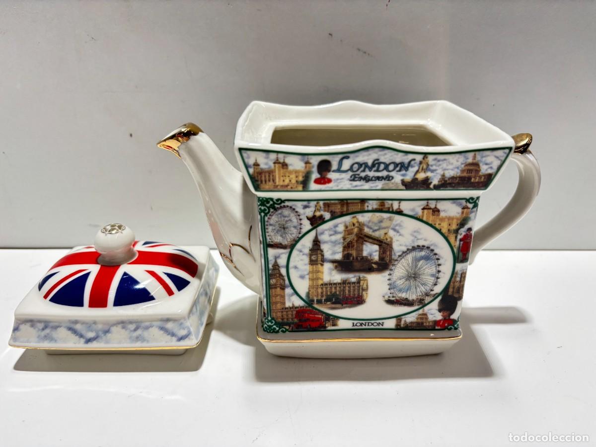 Antig&uuml;edades: .JARRA-TETERA PORCELANA INGLESA - Foto 2