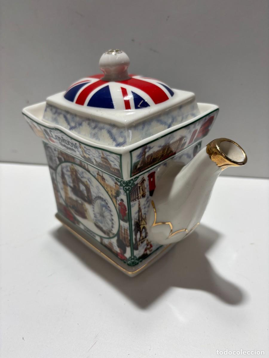 Antig&uuml;edades: .JARRA-TETERA PORCELANA INGLESA - Foto 4