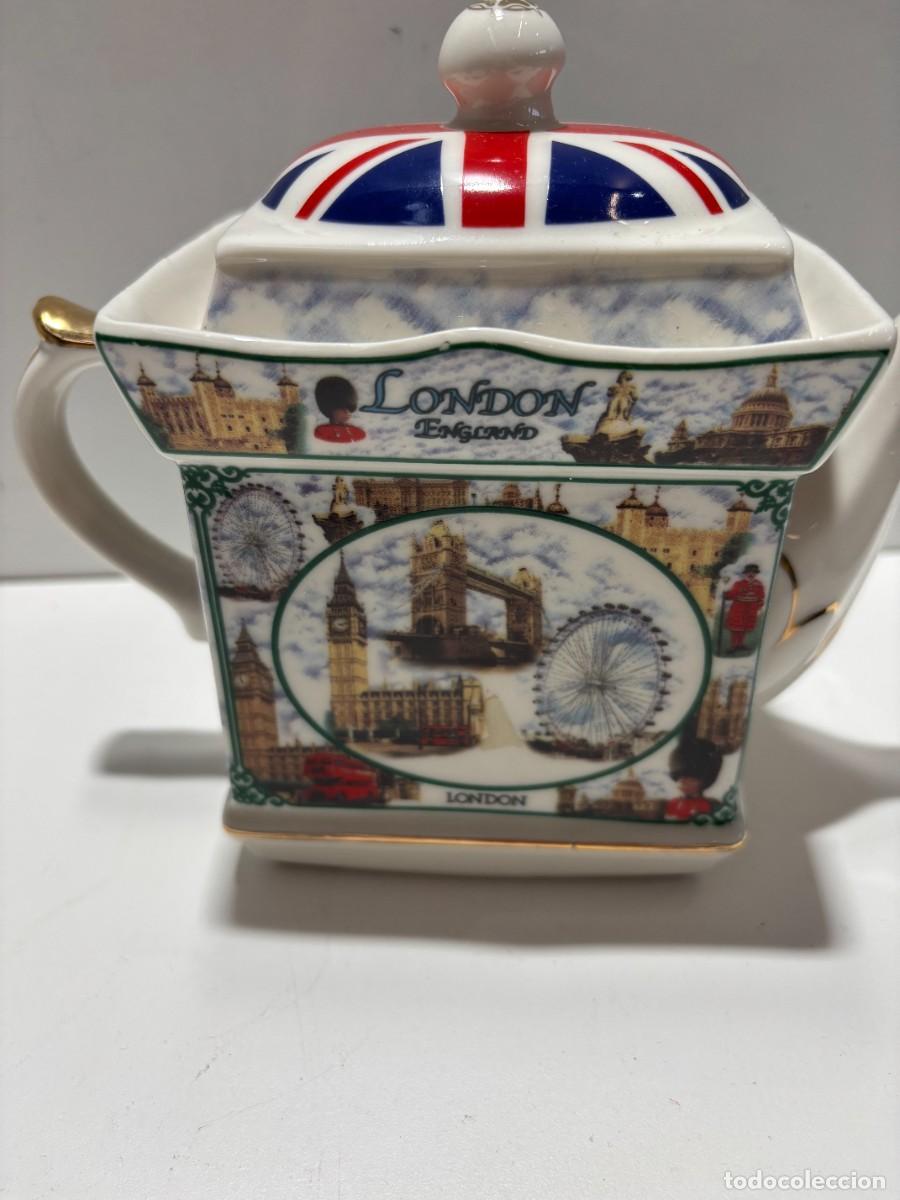 Antig&uuml;edades: .JARRA-TETERA PORCELANA INGLESA - Foto 5
