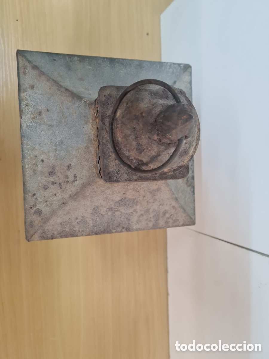 Antig&uuml;edades: Antiguo farol de forja - Foto 8