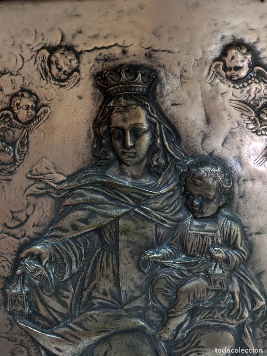Antig&uuml;edades: Relieve antiguo Virgen del Carmen - Foto 2