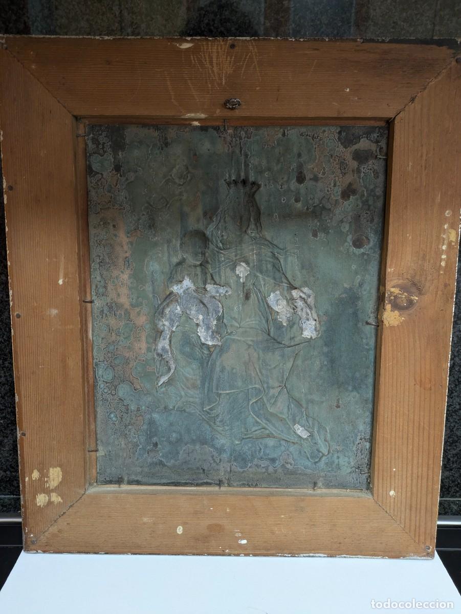 Antig&uuml;edades: Relieve antiguo Virgen del Carmen - Foto 5