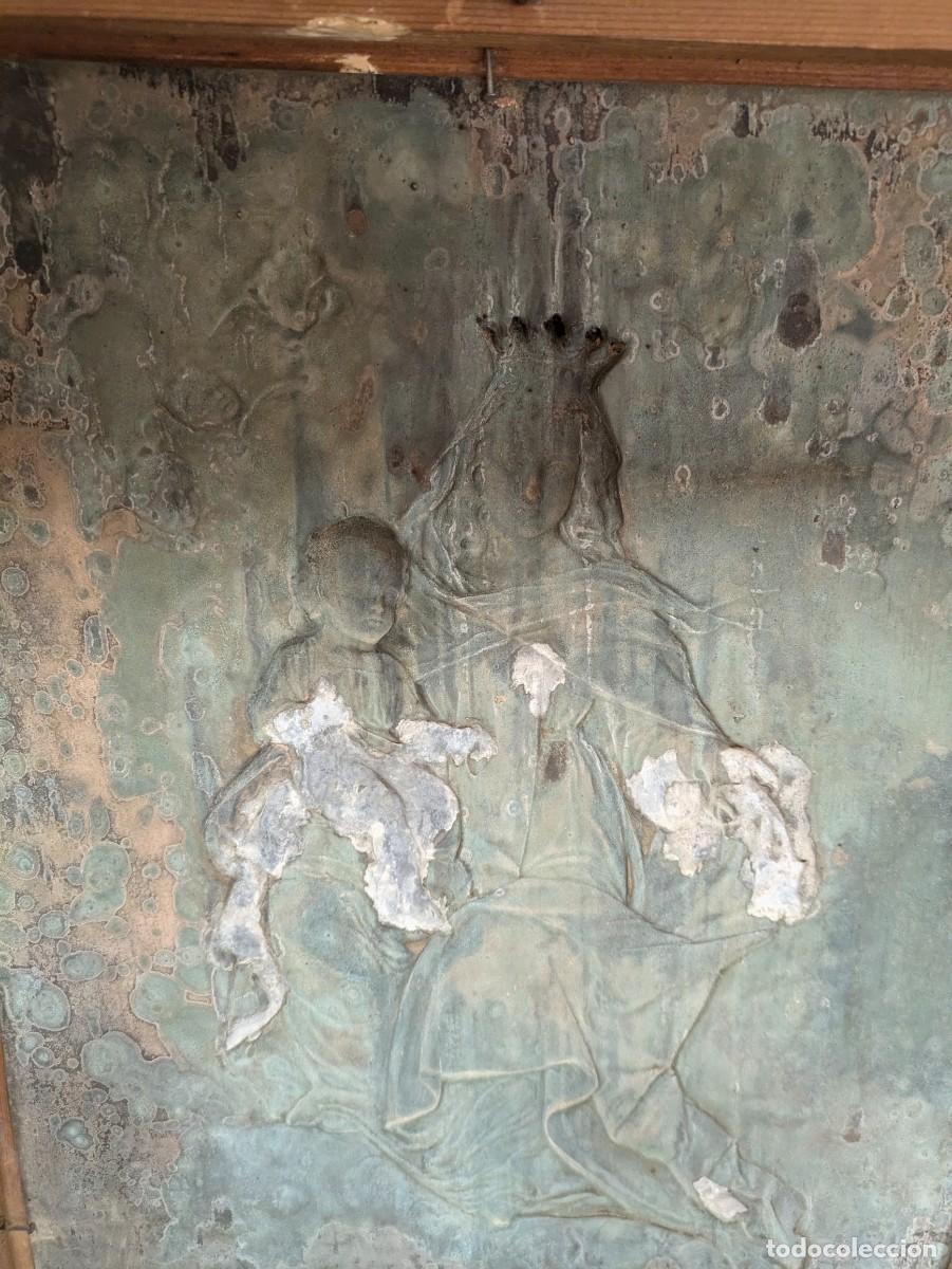Antig&uuml;edades: Relieve antiguo Virgen del Carmen - Foto 6