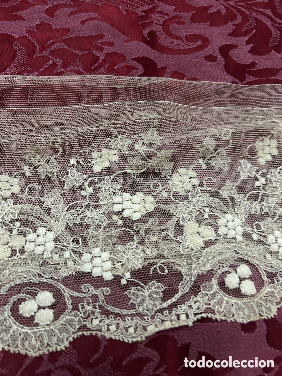 Antig&uuml;edades: Precioso encaje de uvas - Foto 2